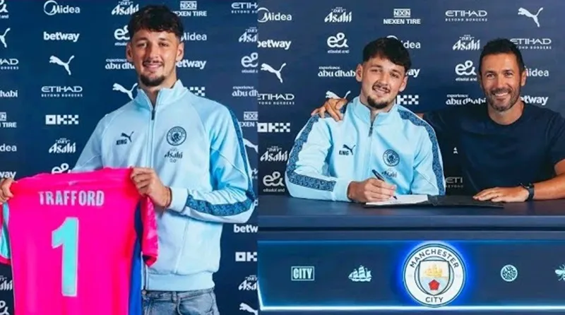 Man.City đã tái ký hợp đồng với thủ môn James Trafford từ Burnley sau 2 năm.