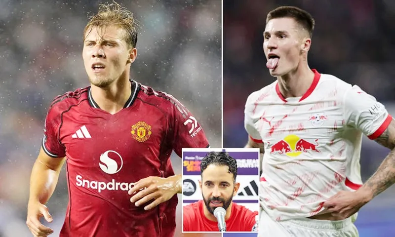 Man.United có thể dùng Rasmus Hojlund như một phần của thỏa thuận chiêu mộ Benjamin Sesko.