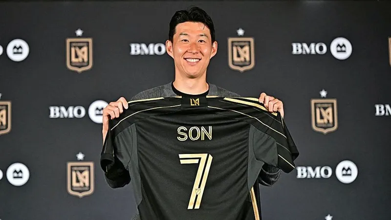 Son Heung-Min gia nhập Los Angeles FC sau thương vụ kỷ lục MLS trị giá 26 triệu USD.
