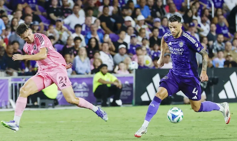 Orlando City SC thắng 4-1 trước Inter Miami CF không có siêu sao Lionel Messi.