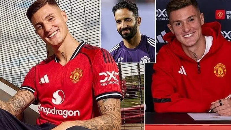 HLV Ruben Amorim vẫn phải chờ xem thể hiện của Benjamin Sesko tại Man.United.