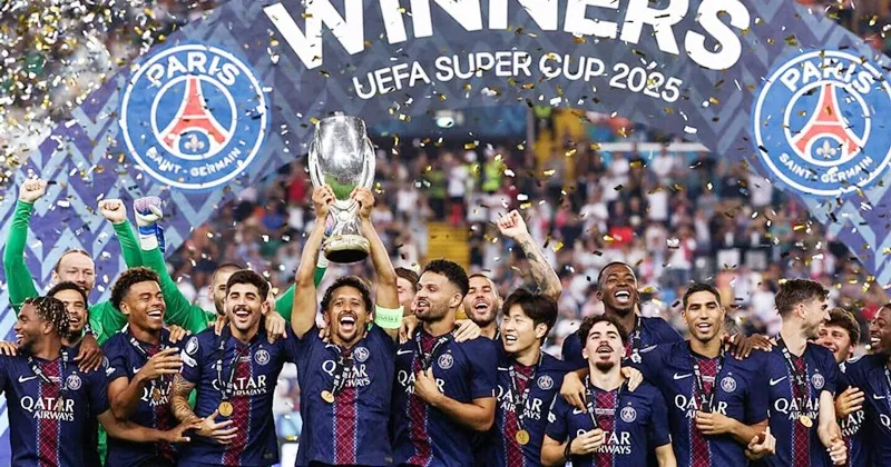 Paris Saint-Germain giành Siêu cúp châu Âu và là danh hiệu thứ 5 trong năm 2025.