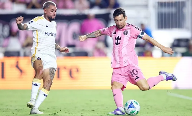 Lionel Messi ghi bàn và kiến tạo giúp Inter Miami thắng 3-1 trước đội khách LA Galaxy.