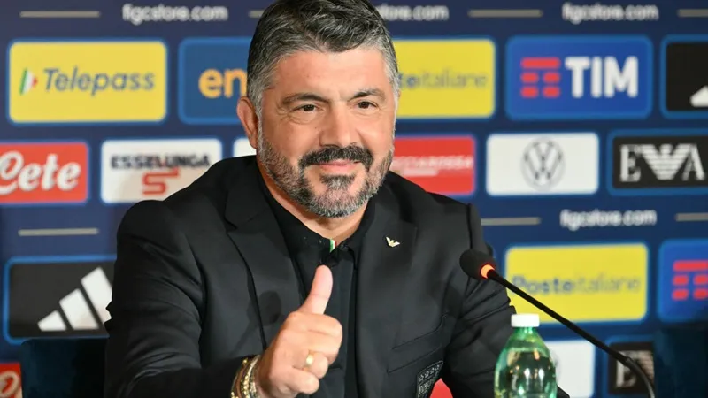 Gennaro Gattuso sẽ bắt đầu triều đại HLV trưởng đội tuyển Italy vào thứ Sáu.