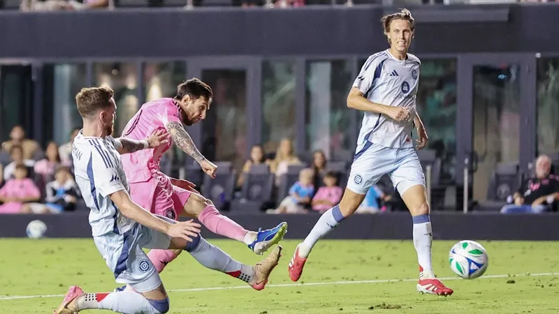 Lionel Messi in tiếng trận thứ 2 liên tiếp và Inter Miami CF liên tục mất điểm.