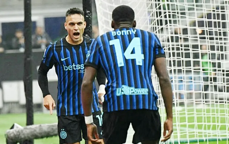 Lautaro Martinez và Bonny giúp Inter Milan thắng 4-1 trước Cremonese.