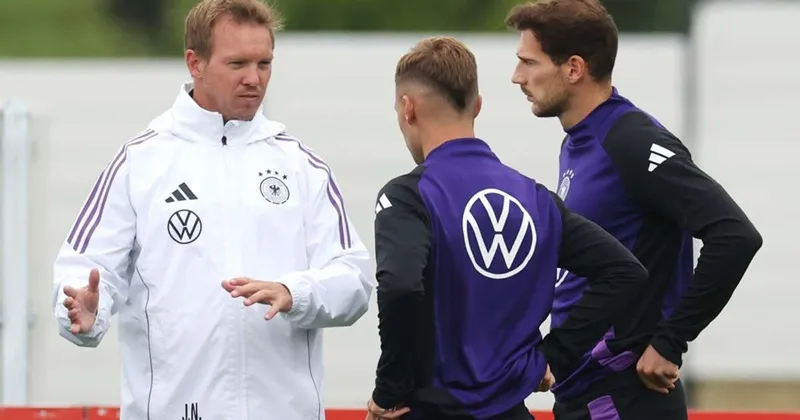 HLV Julian Nagelsmann đang đối mặt áp lực rất lớn cùng tuyển Đức.