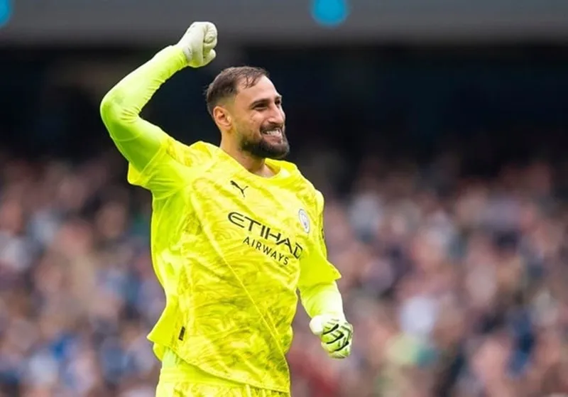 Thủ thành Gianluigi Donnarumma đang tỏa sáng ở Manchester City