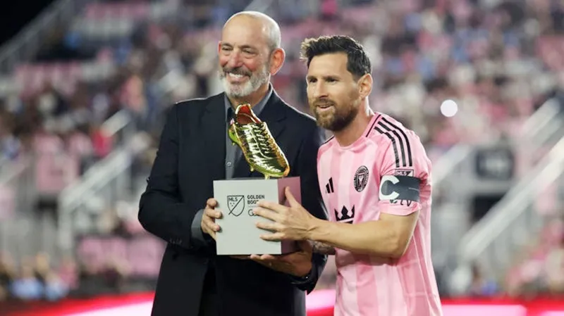 Lionel Messi được vinh danh Vua phá lưới mùa giải MLS thường niên 2025. 