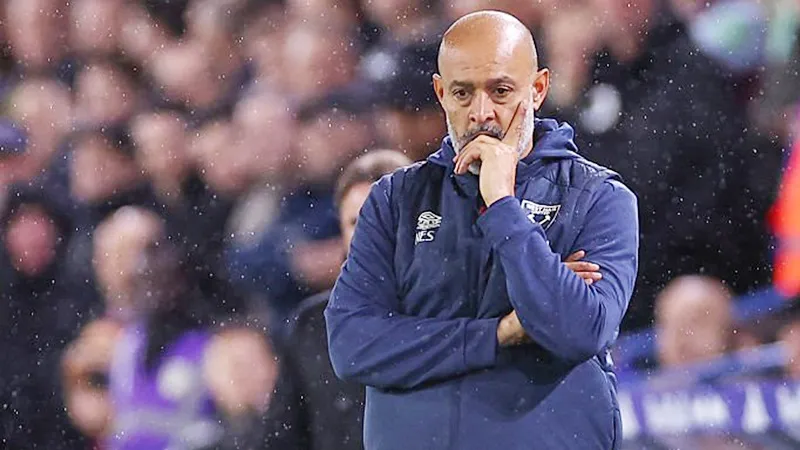 Nuno Espirito Santo trở thành tân HLV của West Ham đầu tiên kể từ năm 2018 không thắng trong 4 trận ra mắt.