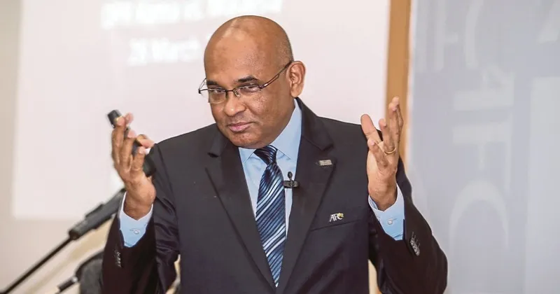 Tổng thư ký AFC, Datuk Seri Windsor Paul John. 