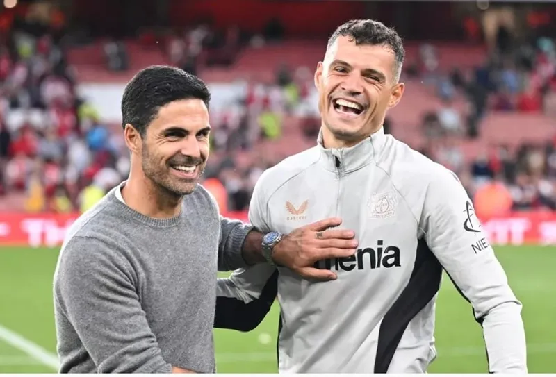 Granit Xhaka quá hiểu Arsenal và cả HLV Mikel Arteta