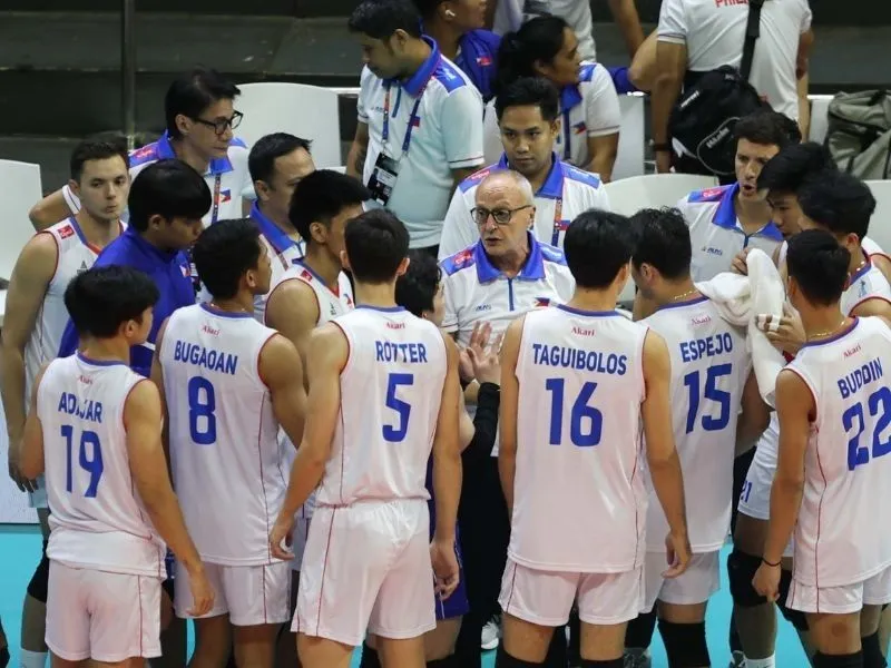 Đội tuyển bóng chuyền nam Philippines tự tin sau hành trình lịch sử tại Giải vô địch bóng chuyền nam thế giới hồi tháng 9.