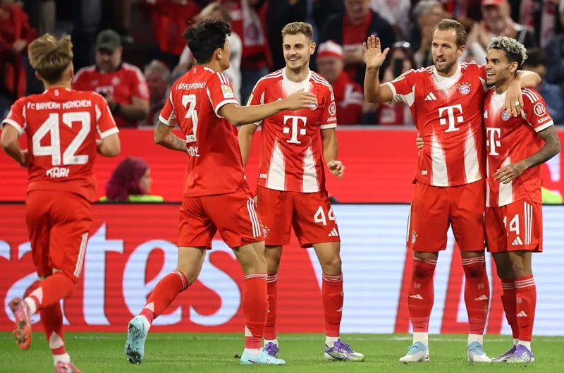 Bayern Munich sẽ san bằng kỷ lục 43 vòng đấu liên tiếp dẫn đầu Bundesliga. Ảnh: beIN SPORTS