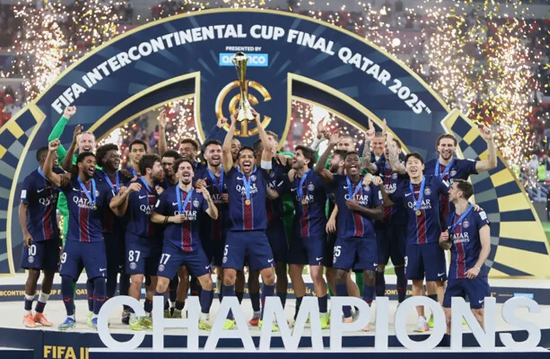 Paris Saint-Germain đánh bại Flamengo trong trận chung kết Cúp Liên lục địa và giành danh hiệu thứ 6 trong năm 2025.