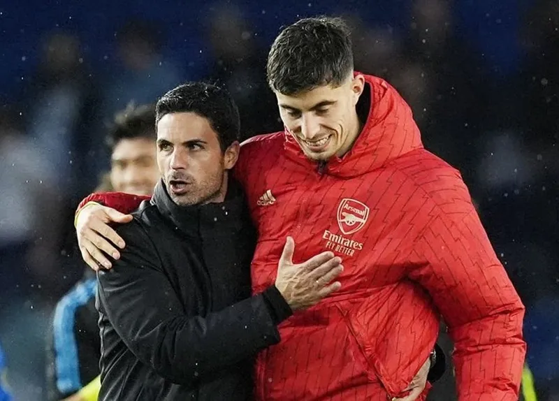 HLV Mikel Arteta xác nhận Kai Havertz sắp trở lại tập luyện trong tuần này cùng Arsenal.