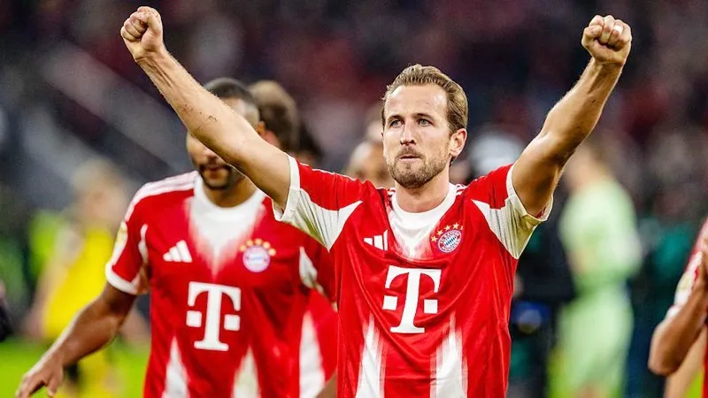 Bayern Munich với Harry Kane sung mãn đang mạnh mẽ dẫn đầu Bundesliga lẫn Champions League.