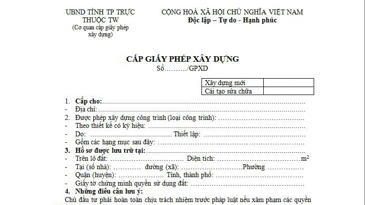 TPHCM rút ngắn thời gian cấp phép xây dựng xuống còn 42 ngày 