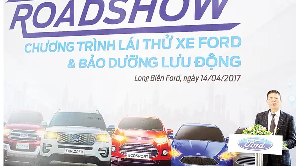 Ford khởi động chương trình Lái thử xe Ford và Bảo dưỡng lưu động