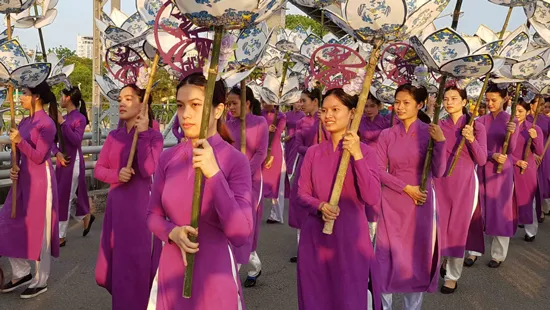 320 nghệ nhân, thợ thủ công dự lễ rước “Tinh hoa nghề Việt“ ảnh 4 320 nghệ nhân, thợ thủ công dự lễ rước “Tinh hoa nghề Việt“ ảnh 4