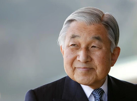 Nhật hoàng Akihito. Ảnh: REUTERS 