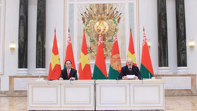 Đưa quan hệ Việt Nam - Liên bang Nga và Belarus phát triển toàn diện, đi vào chiều sâu, hiệu quả ảnh 2 Đưa quan hệ Việt Nam - Liên bang Nga và Belarus phát triển toàn diện, đi vào chiều sâu, hiệu quả ảnh 2