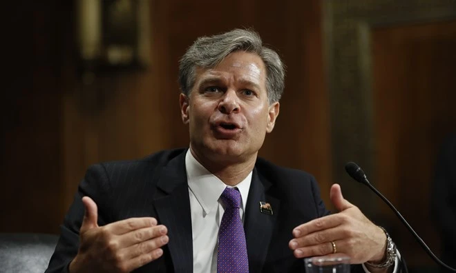 Ông Christopher Wray, tân Giám đốc Cục Điều tra Liên bang (FBI). Ảnh: REUTERS