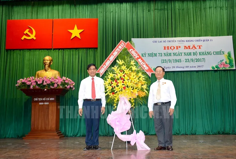 Họp mặt nhân kỷ niệm 72 năm ngày Nam bộ kháng chiến do UBND quận 11 tổ chức