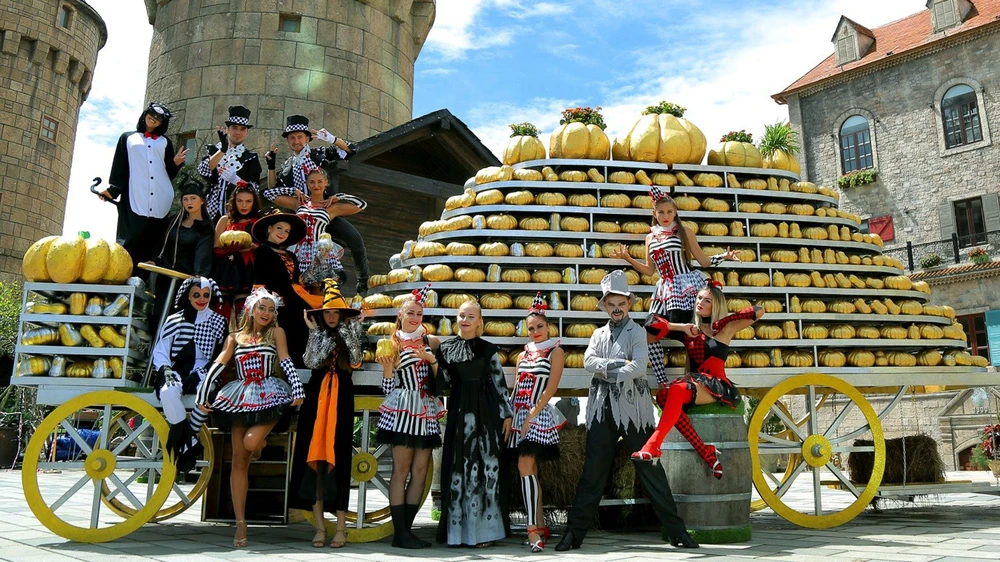 Halloween nhuốm màu cổ tích ở Sun World Ba Na Hills