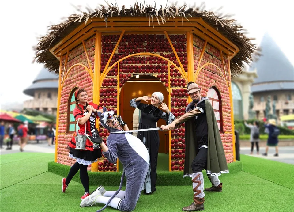 Halloween nhuốm màu cổ tích ở Sun World Ba Na Hills ảnh 5