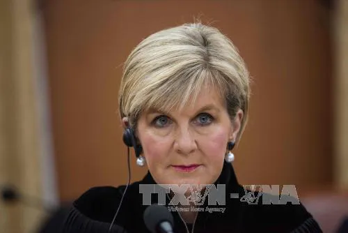 Ngoại trưởng Julie Bishop đảm nhận vị trí Phó Thủ tướng tạm quyền. (Nguồn TTXVN)