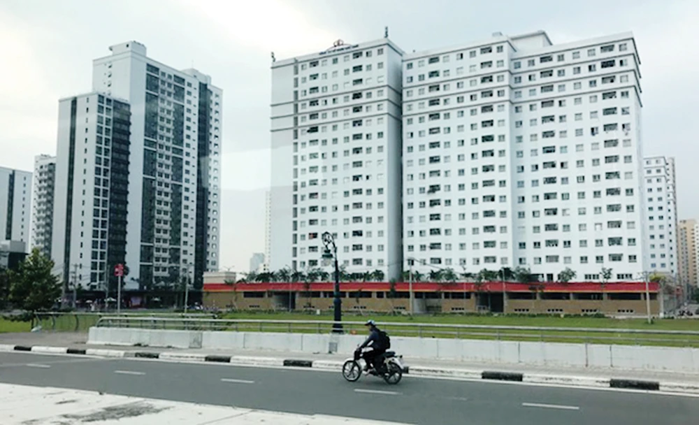 Căn hộ vừa túi tiền vẫn là phân khúc chủ đạo của thị trường BĐS trong năm 2018 Ảnh: HUY ANH