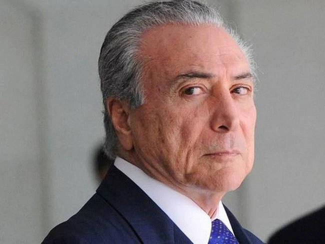 Tổng thống Brazil Michel Temer. Ảnh: INDIANEXPESS 