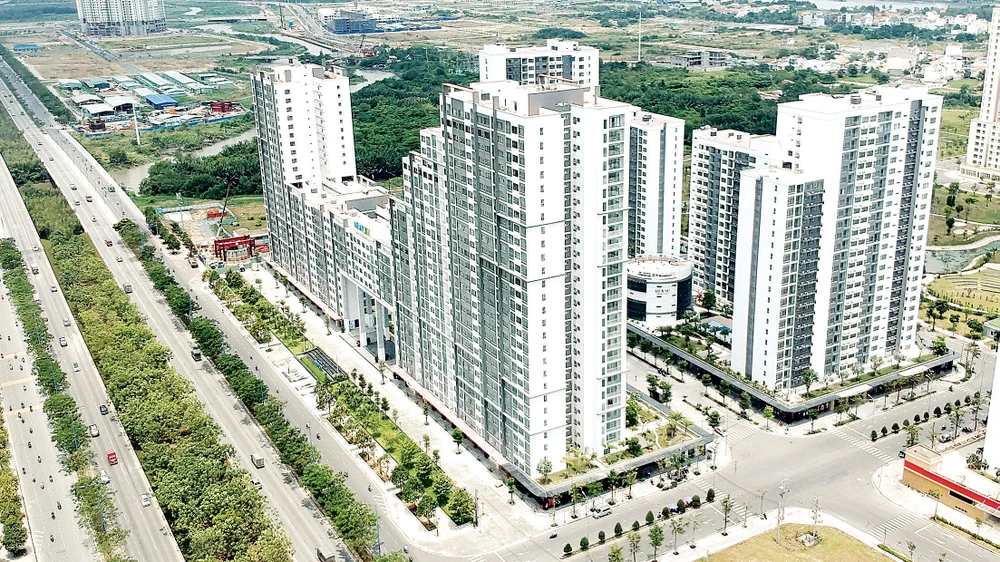 Dự án New City tại đường Mai Chí Thọ, quận 2, TPHCM Ảnh: CAO THĂNG