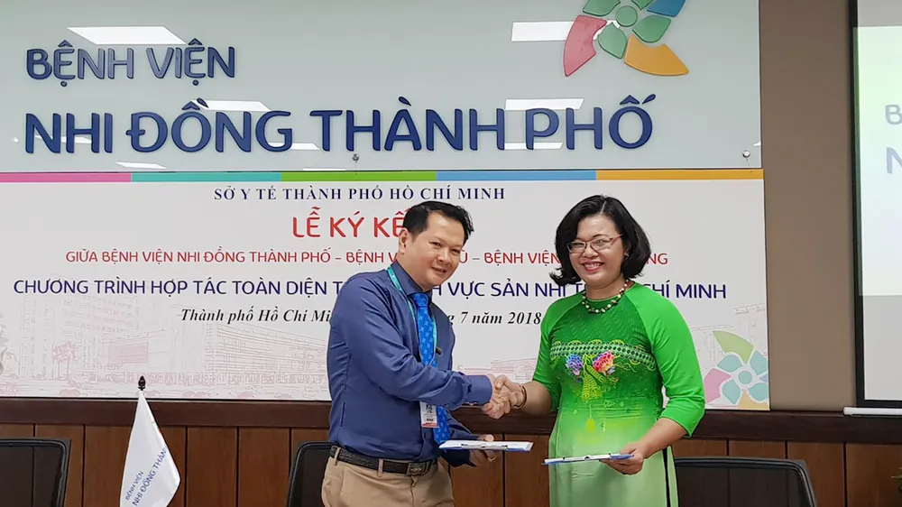 Bệnh viện Nhi đồng Thành phố, Từ Dũ, Hùng Vương hợp tác toàn diện về Sản - Nhi  ảnh 1