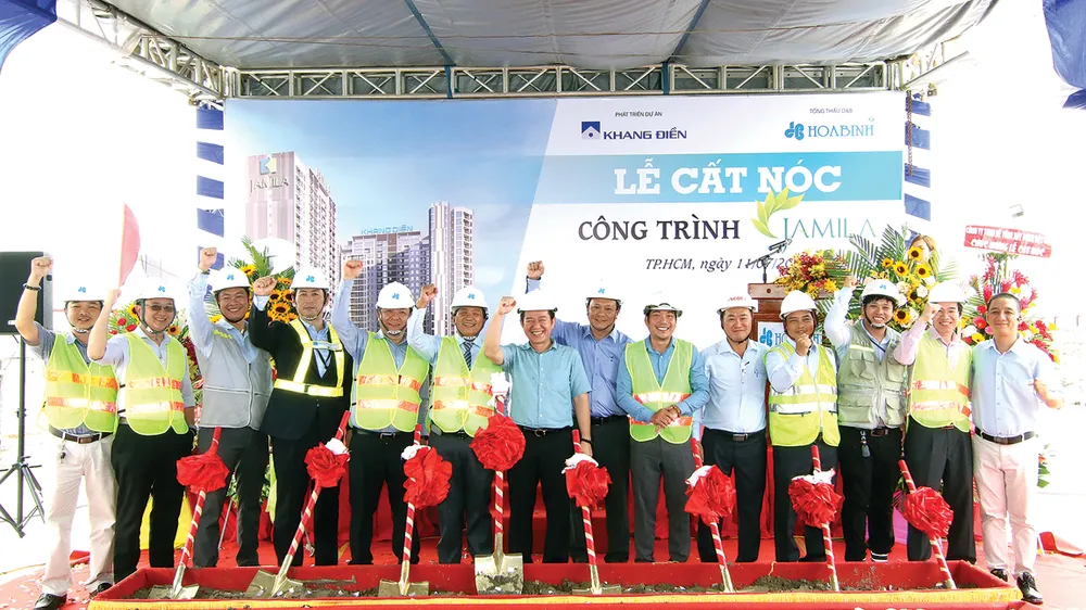 Hòa Bình khởi công giai đoạn 3 dự án Celadon City trị giá gần 660 tỷ đồng ảnh 1 Hòa Bình khởi công giai đoạn 3 dự án Celadon City trị giá gần 660 tỷ đồng ảnh 1