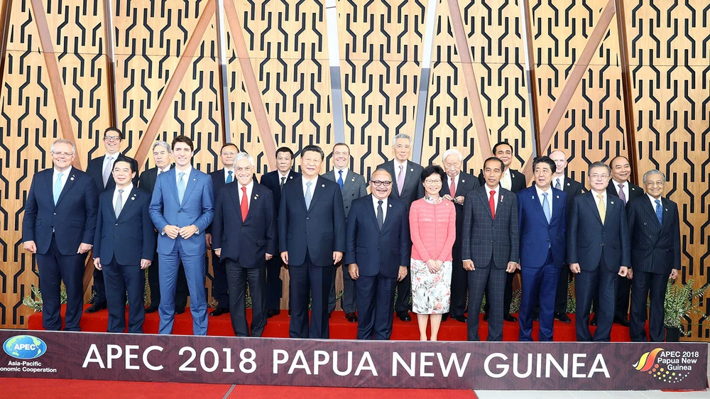 Lãnh đạo 21 nền kinh tế tại Hội nghị cấp cao APEC ở Papua New Guinea 