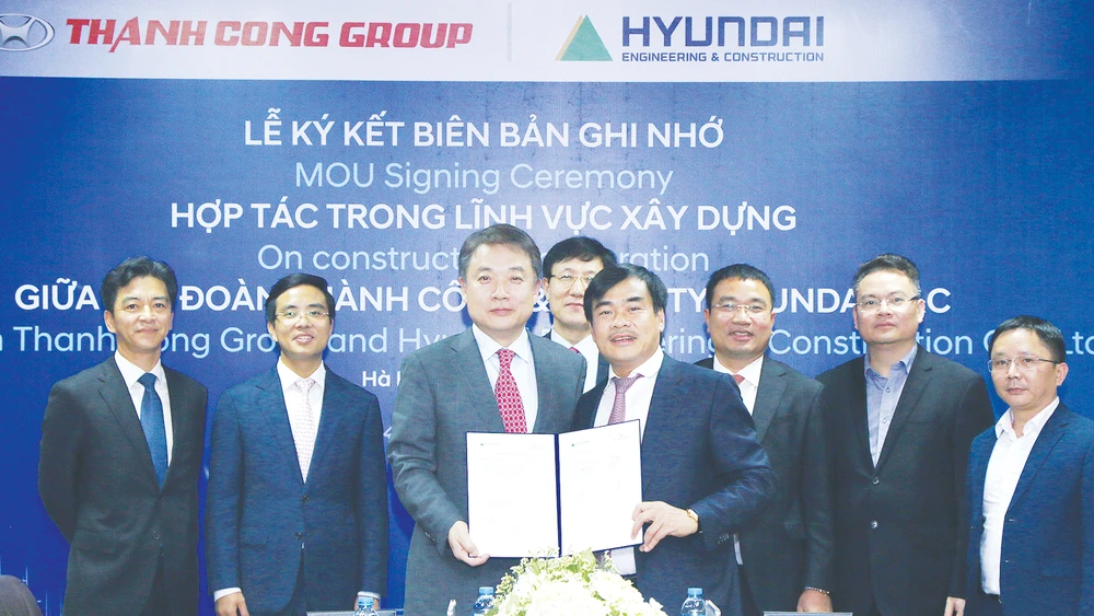 Tập đoàn Thành Công: Hợp tác cùng Hyundai E&C trong lĩnh vực xây dựng tại Việt Nam