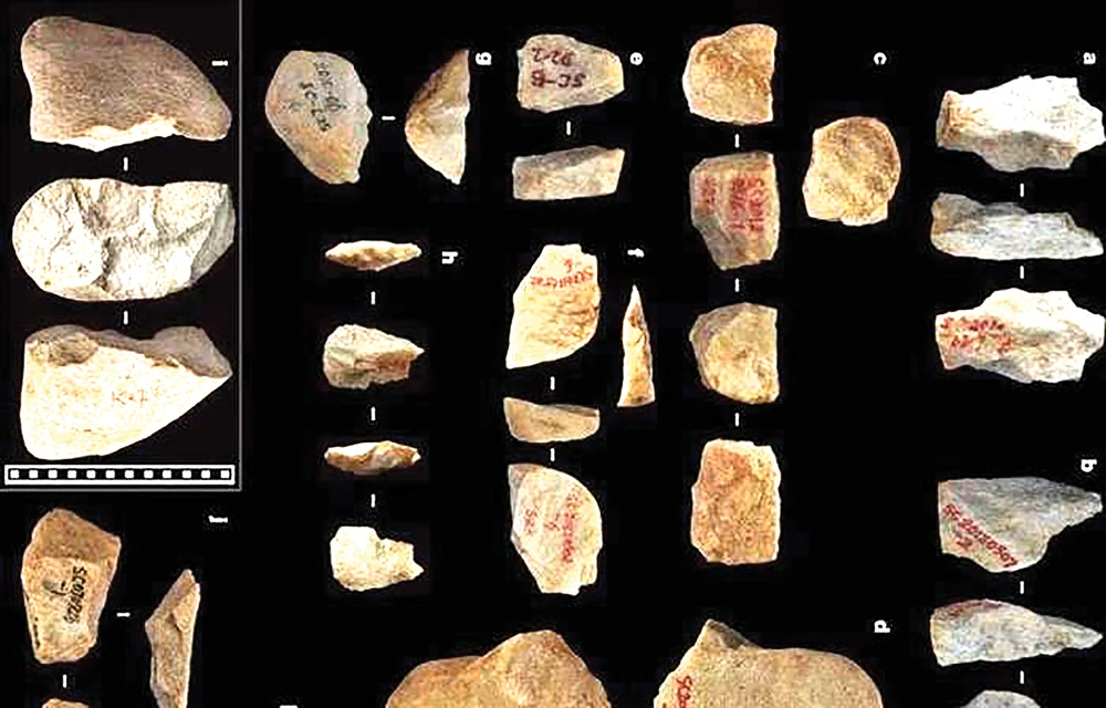 500.000 năm trước người cổ đại đã tái chế công cụ