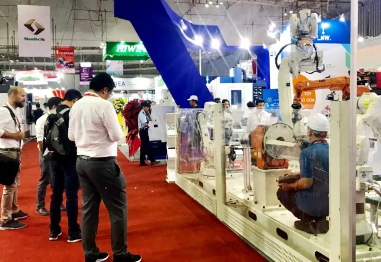 Một gian hàng tại Metalex 2019. Ảnh: VGP