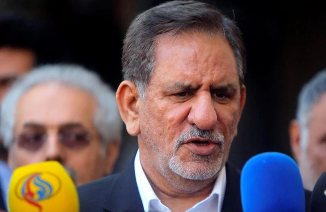 Phó tổng thống Iran Eshaq Jahangiri. Ảnh: REUTERS