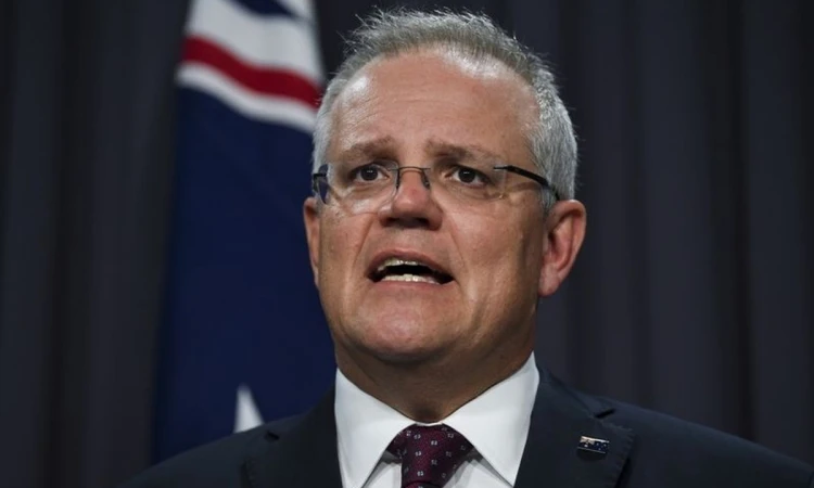 Thủ tướng Australia Scott Morrison. Ảnh: REUTERS