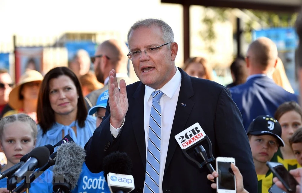 Thủ tướng Australia Scott Morrison. Nguồn: TTXVN