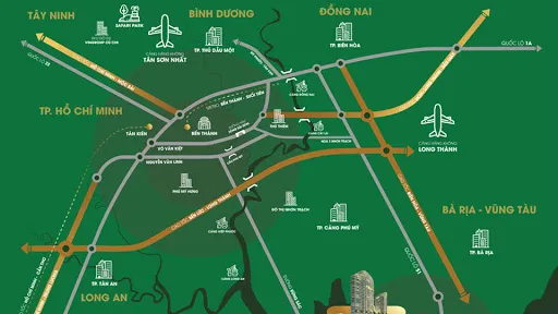Nhiều dự án giao thông kết nối