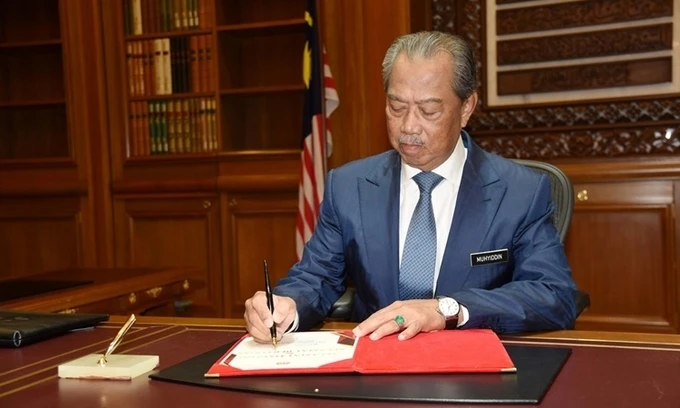 Thủ tướng Malaysia Muhyiddin Yassin. Ảnh: REUTERS