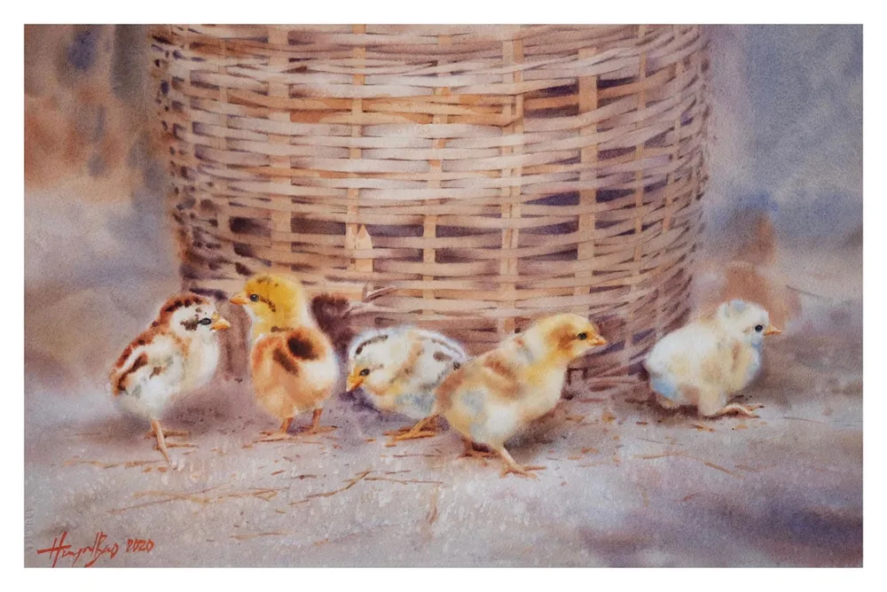 Triển lãm màu nước quốc tế “Nghệ thuật và Hòa bình”