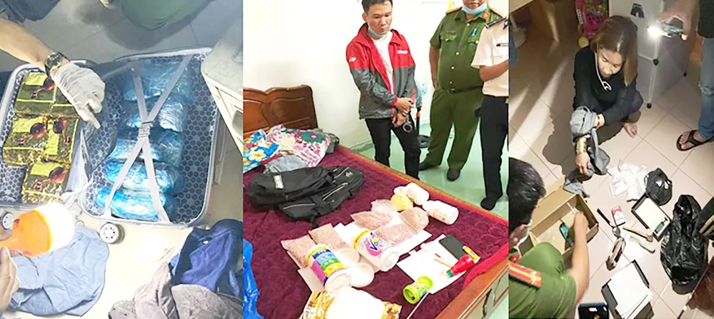 TPHCM: Bắt vụ buôn bán 16kg ma túy, 6.000 viên thuốc lắc