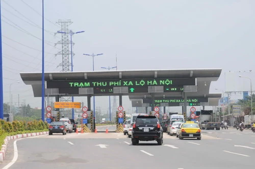 Ngày 1-4, trạm xa lộ Hà Nội thu phí trở lại