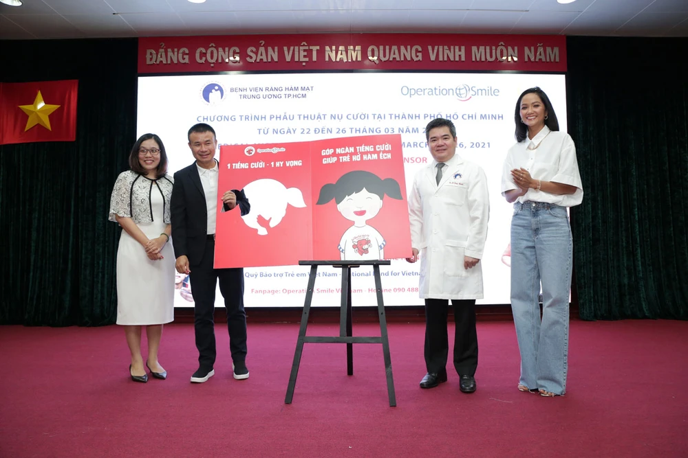 Con Bò Cười hợp tác Operation Smile giai đoạn 2021-2023 