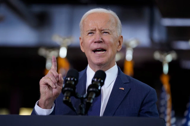 Tổng thống Mỹ Joe Biden. Ảnh: AP